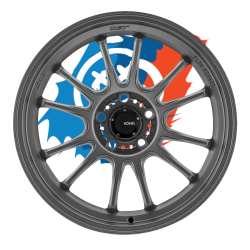 Konig Hypergram 17x8 5x120 ET35 Matte Grey