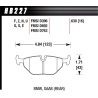 Hawk 95-99 BMW M3 E36 HP+ Street / Track Rear Brake Pads