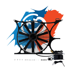 E36 ALUMINUM ELECTRIC FAN (NPT & Probe Incl.)