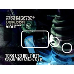 PRAZIS® M3 LSD DIFF HARDWARE MADE IN AMERICA! LSD UPGRADE PRO. RACING SUSPENSION DRIVE TRAIN LSD BOLT KIT