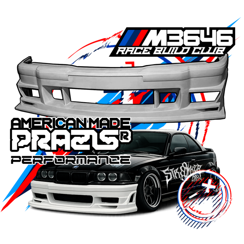 PRAZIS® “THE BOMEX E36” Front Bumper