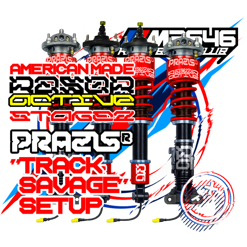 PRAZIS® RAZOR ACTIVE™ “TRACK SAVAGE” STAGE 2 SETUP | RASS RAZOR ACTIVE SUSPENSION SYSTEM (RASS)