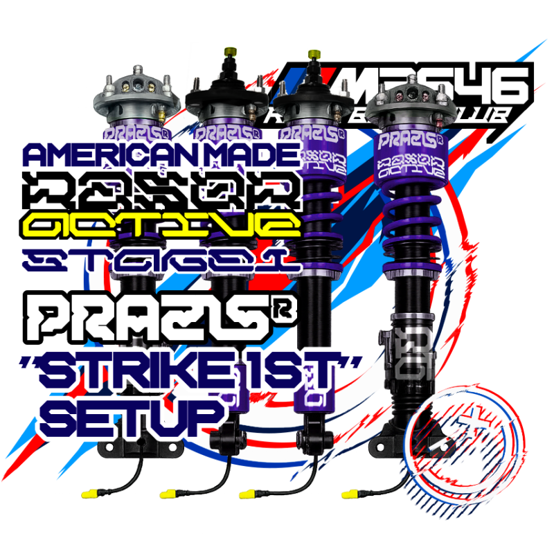 PRAZIS® RAZOR ACTIVE™ “STRIKE FIRST” STAGE 1 SETUP | RASS RAZOR ACTIVE SUSPENSION SYSTEM (RASS)