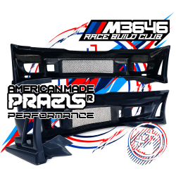 PRAZIS® “THE BOMEX E36” Front Bumper – Fiberglass Edition