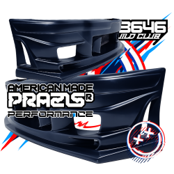 PRAZIS® “THE BOMEX E36” Front Bumper – Fiberglass Edition