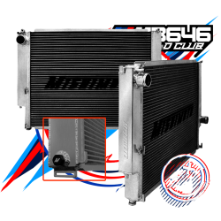 E36 Manual Aluminum Radiator | misMMRAD-E36-92